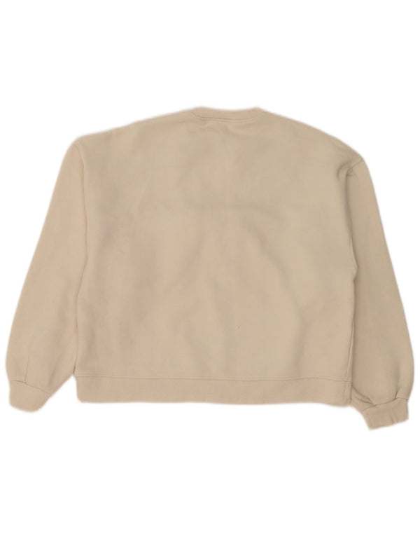 Moletom feminino Zara 13-14 anos algodão branco