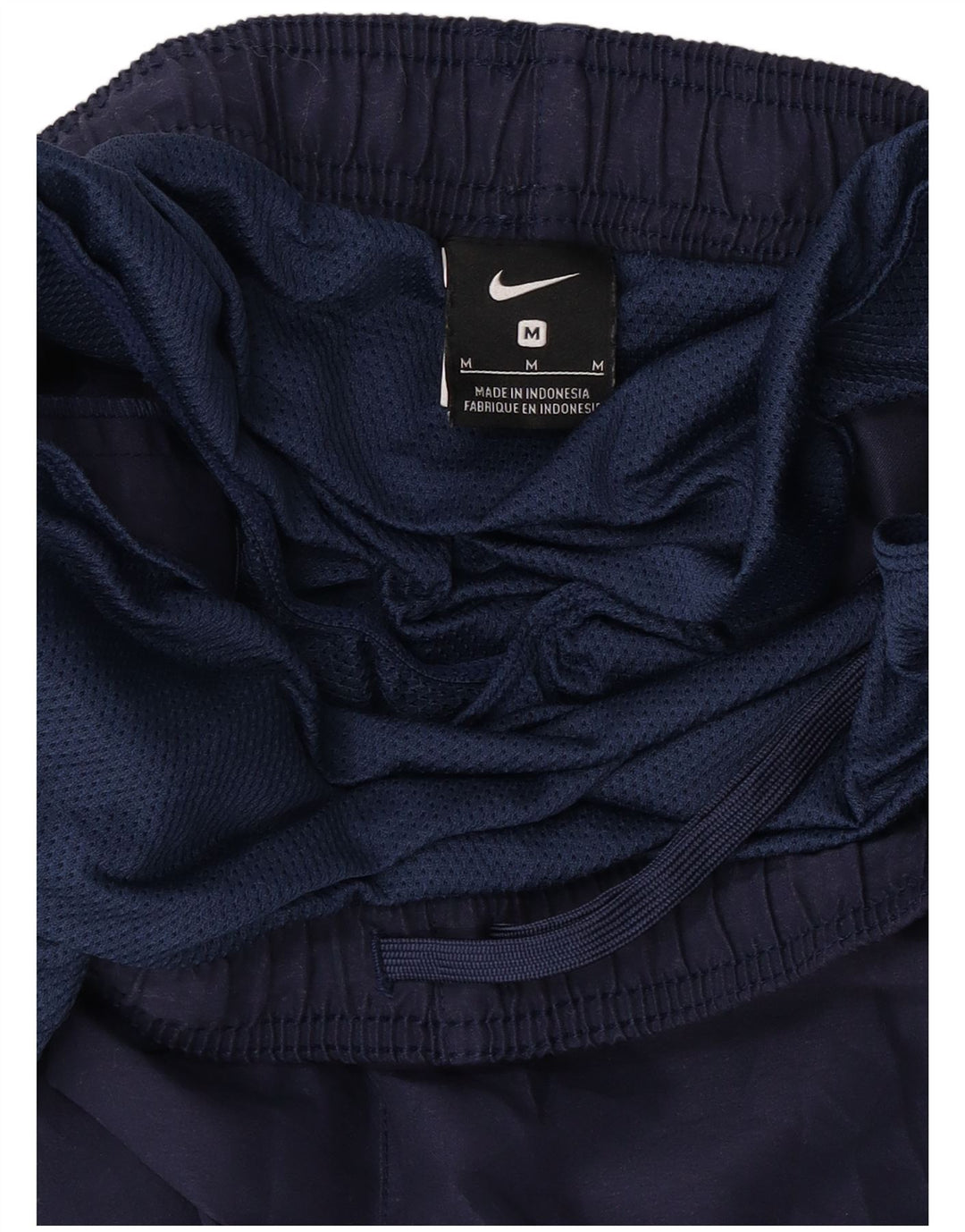 Shorts esportivos masculinos Nike médio azul marinho