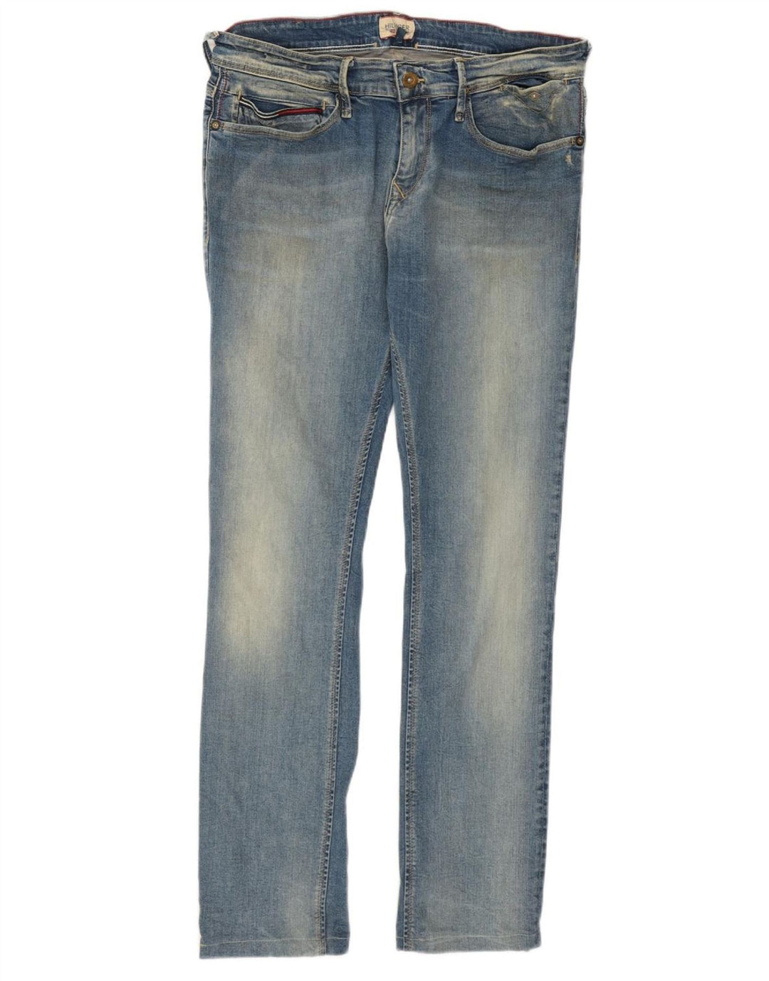 Tommy Hilfiger Jeans Slim Feminino W33 L29 Azul Algodão