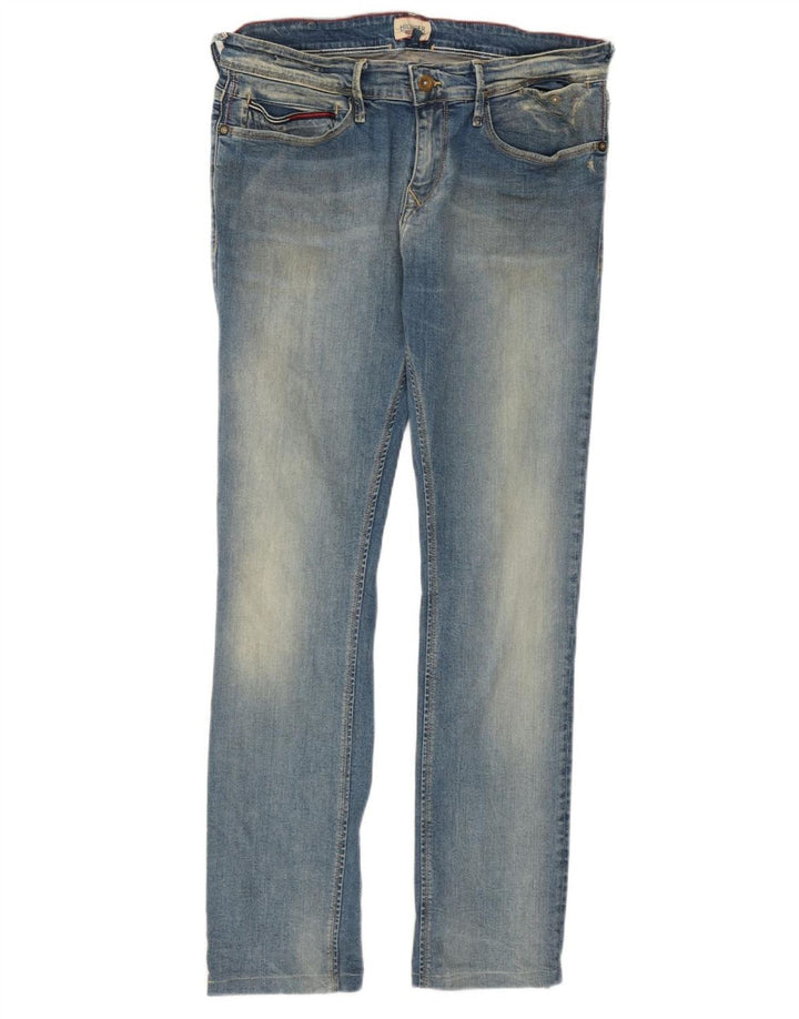 Tommy Hilfiger Jeans Slim Feminino W33 L29 Azul Algodão