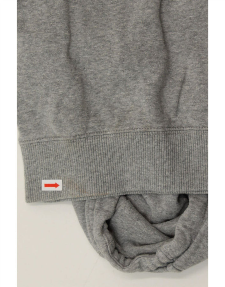 CHAMPION Mens Graphic Hoodie Jumper Small Grey Cotton Vintage Champion and Second-Hand Champion from Messina Hembry 