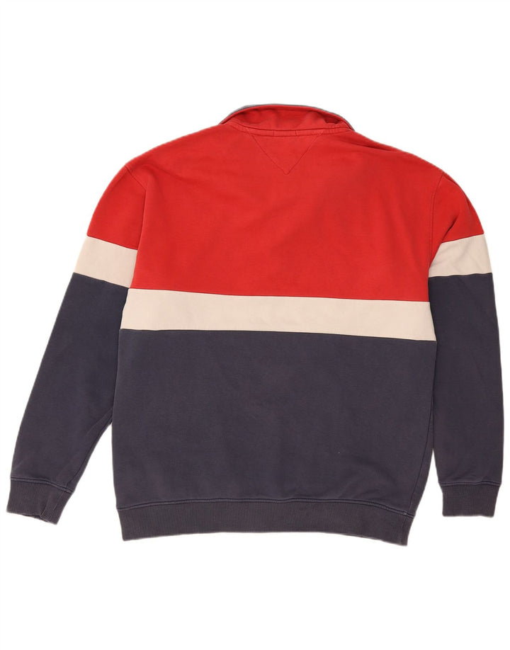 Moletom Tommy Hilfiger Masculino Relaxed Fit Suéter Médio Multicolorido