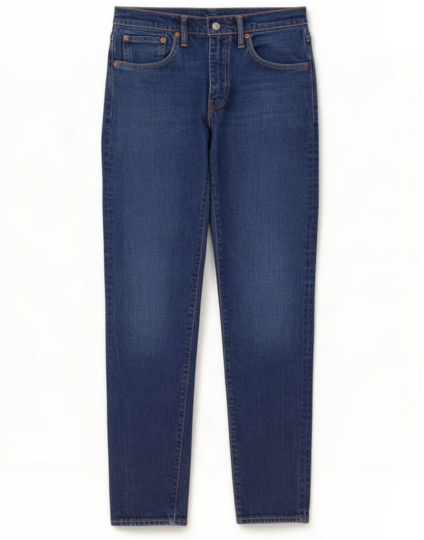 Levi's Mens 512 Slim Tapered Jeans W32 L32 Azul Marinho Algodão