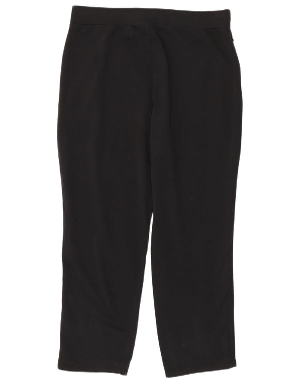 Calça de treino feminina Marks & Spencer UK 18 XL algodão preto