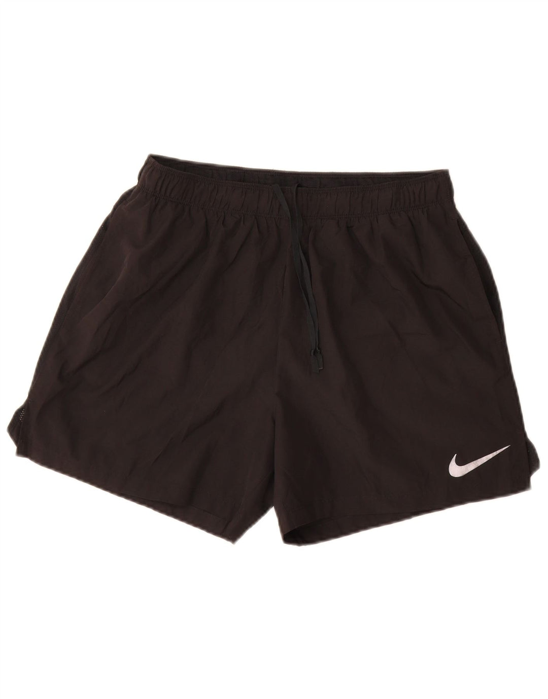 Shorts esportivos masculinos Nike Dri Fit grandes pretos