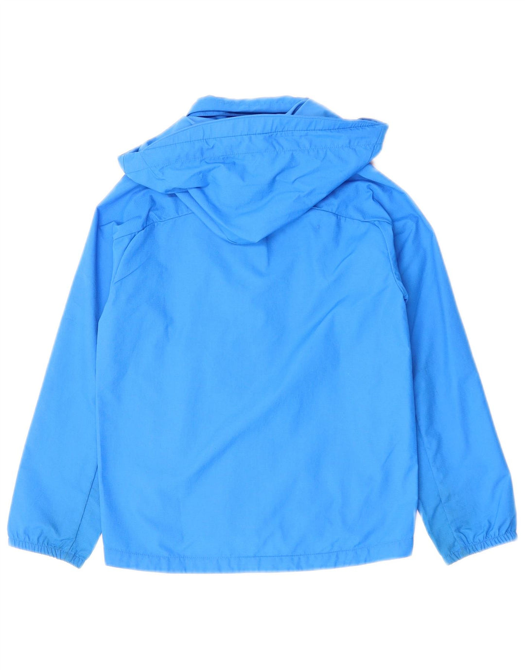 Jaqueta de chuva com capuz para meninos Puma 7-8 anos azul poliéster