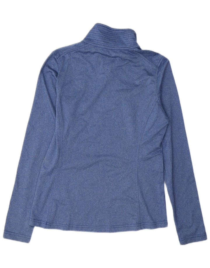 Pulôver feminino The North Face para treino UK 10 pequeno azul manchado