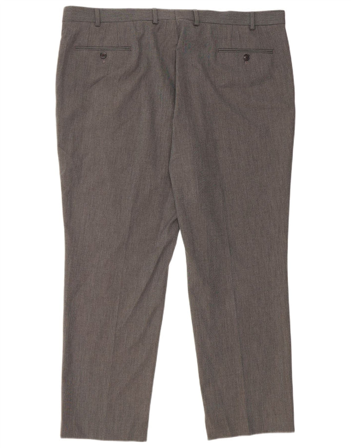 Calça masculina reta CHAPS W42 L30 cinza