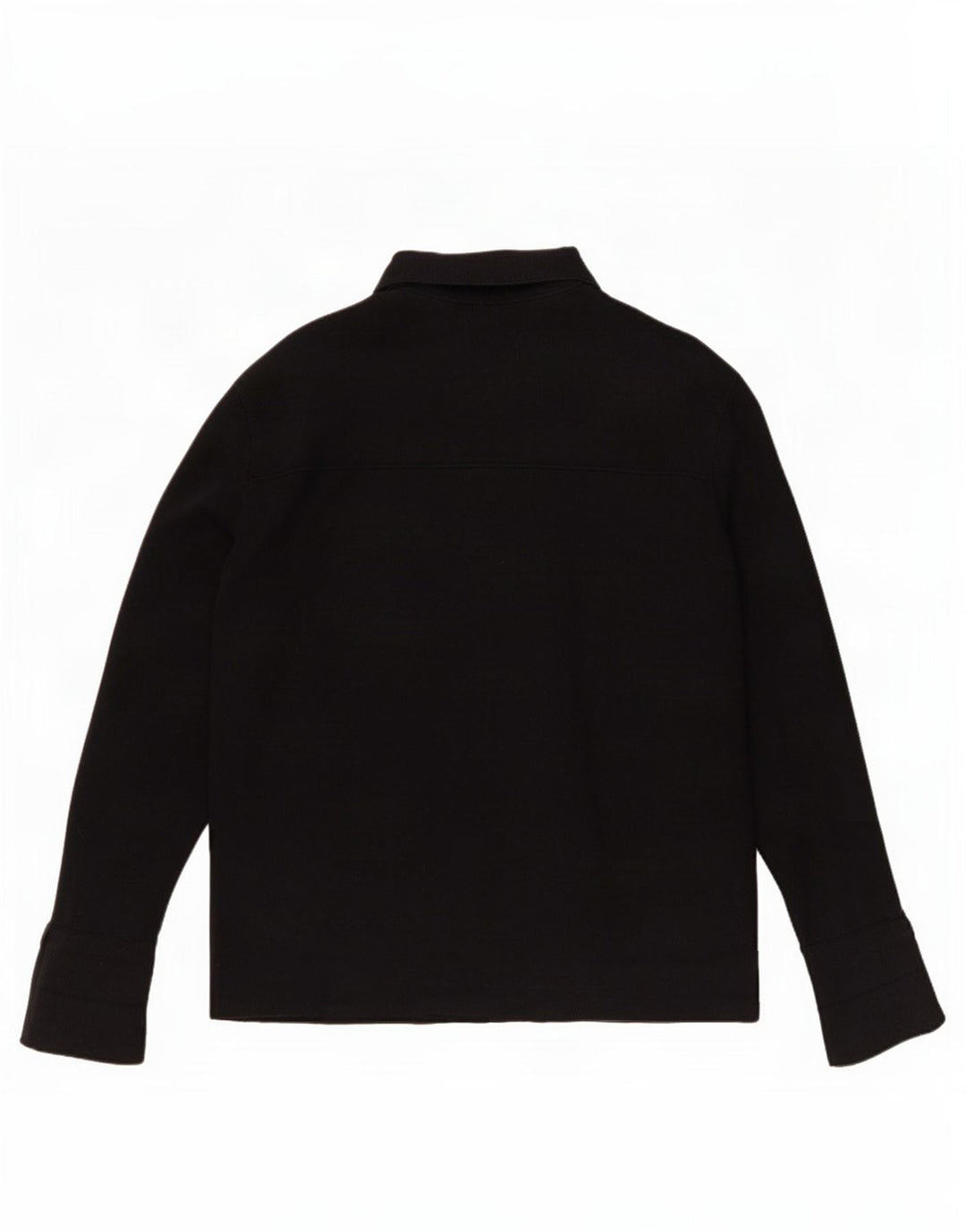 Suéter cardigã feminino Marks & Spencer Reino Unido 16 grande viscose preta