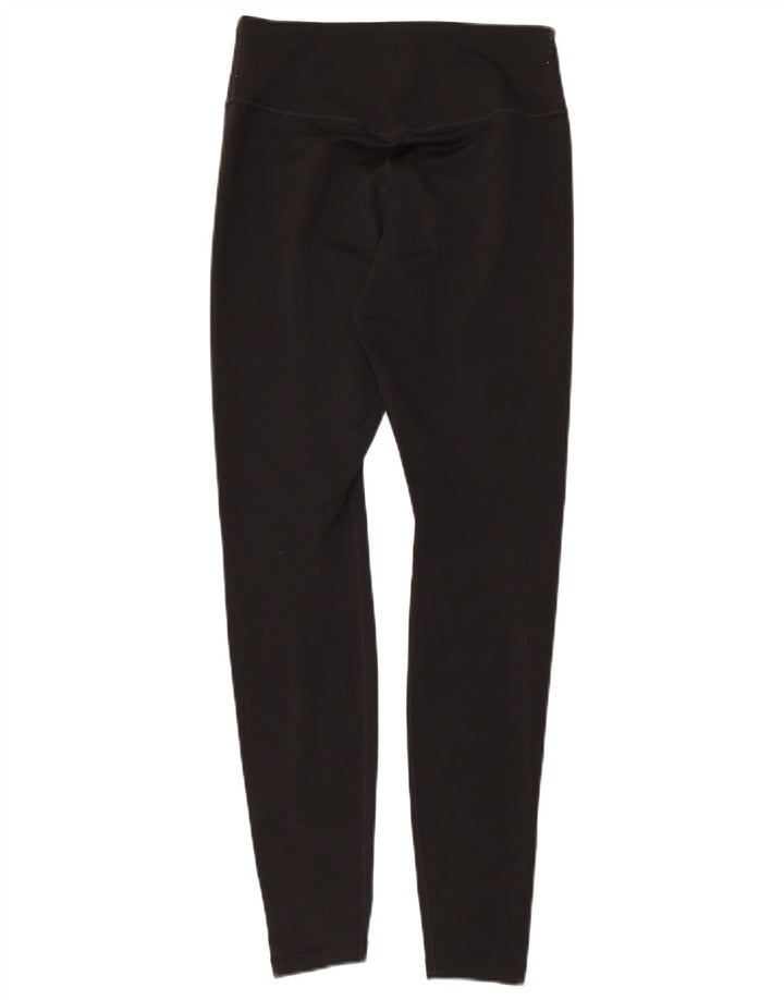 Leggings Nike Dri Fit Femininas UK 10 Pequenas Poliéster Pretas