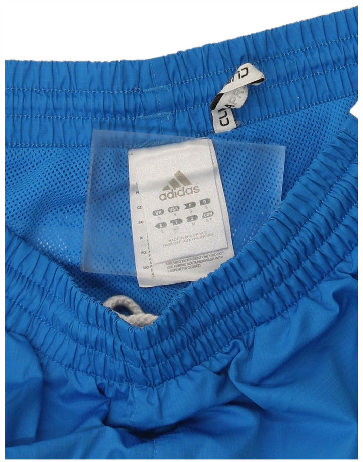 Adidas Mens Bermuda Sport Shorts Pequeno Azul Poliéster