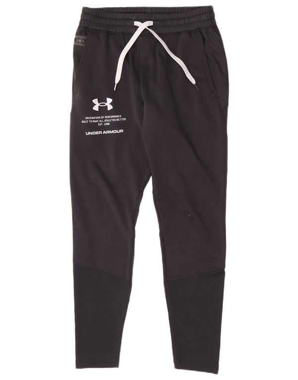Calça de treino masculina Under Armour Cold Gear Graphic preto médio