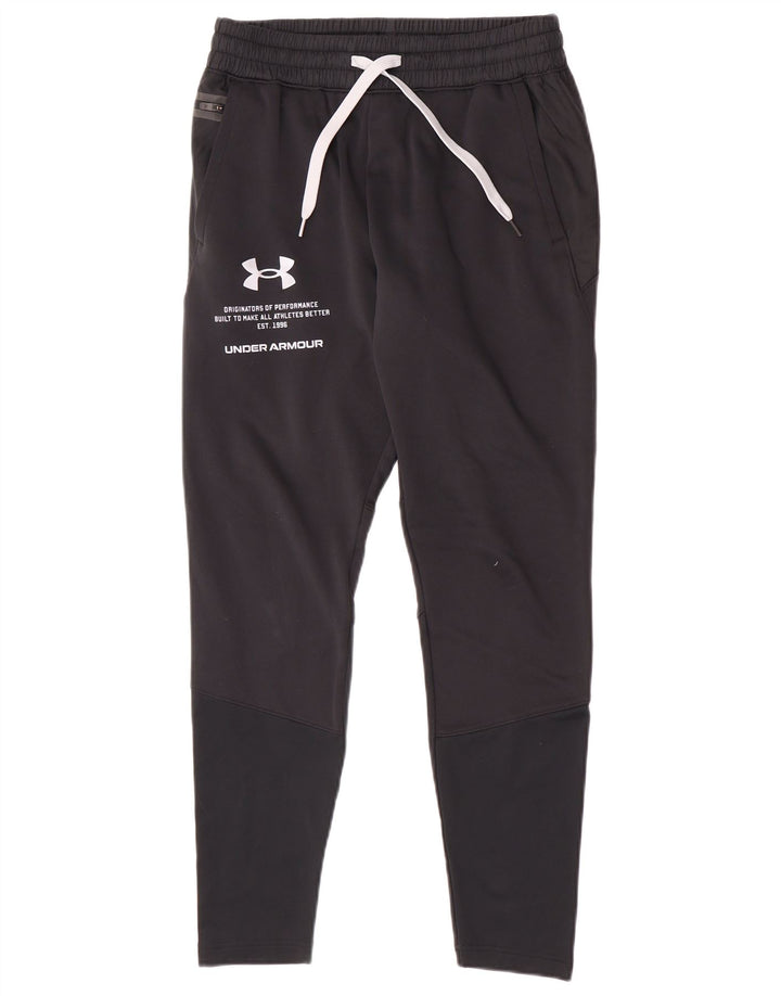 Calça de treino masculina Under Armour Cold Gear Graphic preto médio