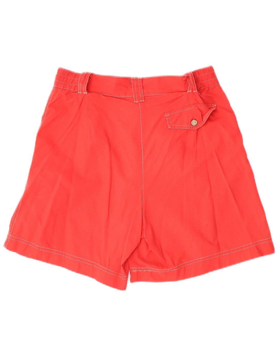 Shorts casuais femininos vintage IT 42 médio W30 vermelho