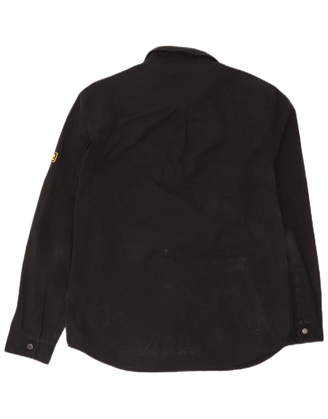 Camiseta masculina Barbour grande poliéster preto