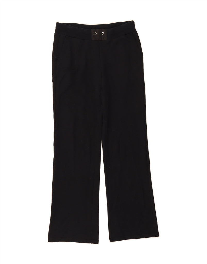 RALPH LAUREN Womens Tracksuit Trousers UK 10 Small  Black Cotton Vintage Ralph Lauren and Second-Hand Ralph Lauren from Messina Hembry 