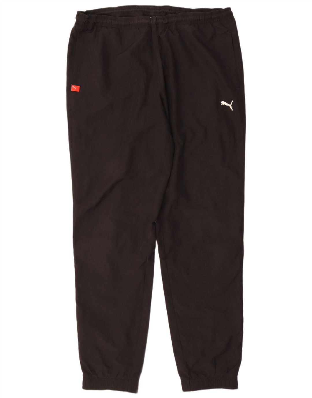 Calça de treino masculina PUMA joggers grande poliéster preto