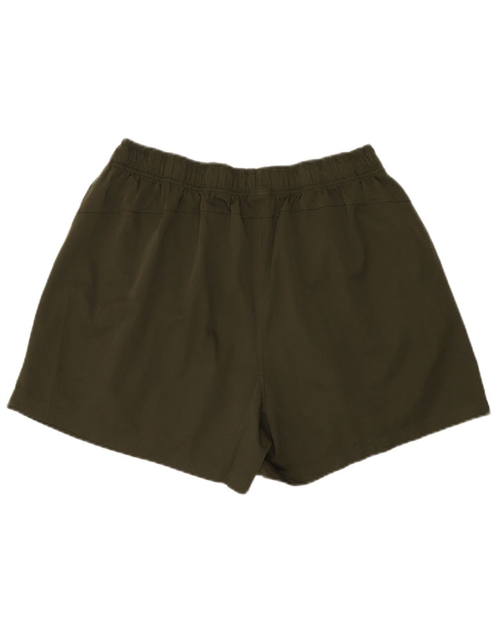 Shorts esportivos masculinos Puma 2XL poliéster cáqui