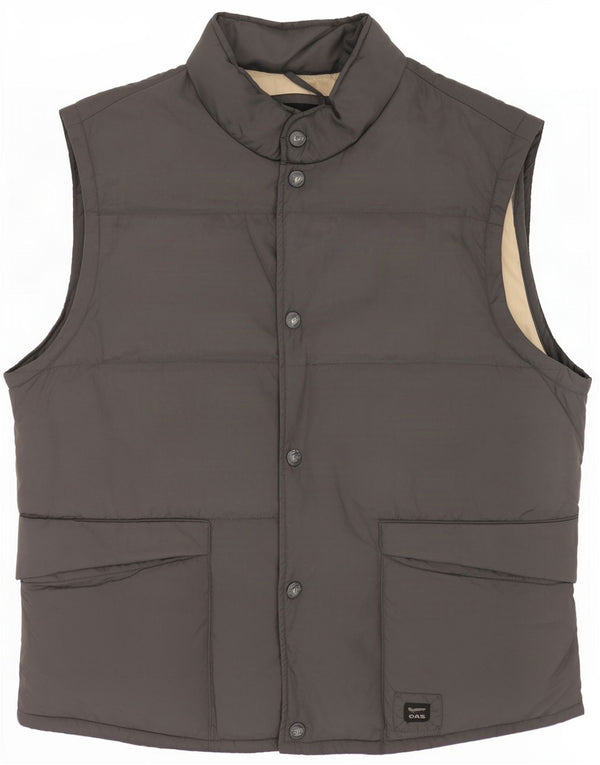 Gas Mens Padded Gilet UK 44 2XL Grey Nylon