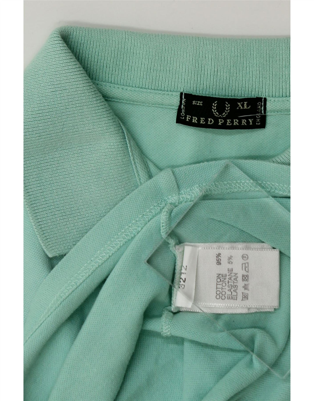 FRED PERRY Girls Polo Shirt 14-15 Years Green Cotton Vintage Fred Perry and Second-Hand Fred Perry from Messina Hembry 