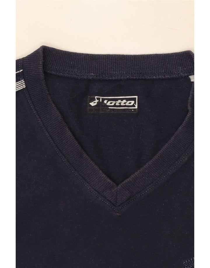 Camiseta masculina Lotto Top Médio Azul Marinho