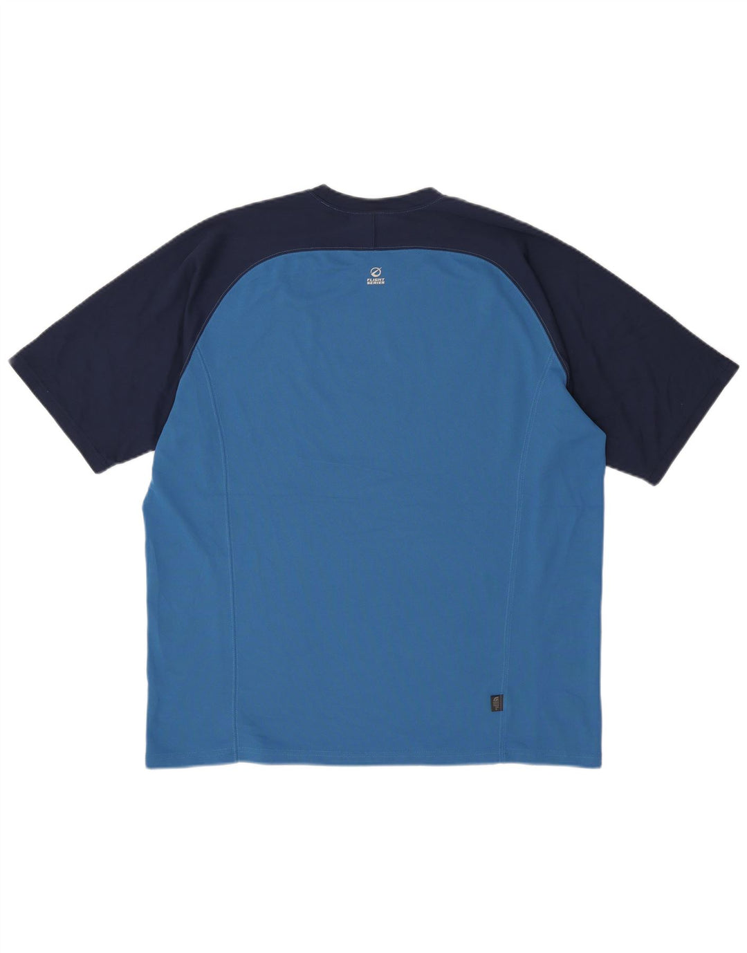 Camiseta masculina THE NORTH FACE Top XL azul colorblock poliéster