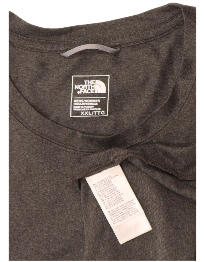 Camiseta masculina The North Face Top 2XL poliéster cinza