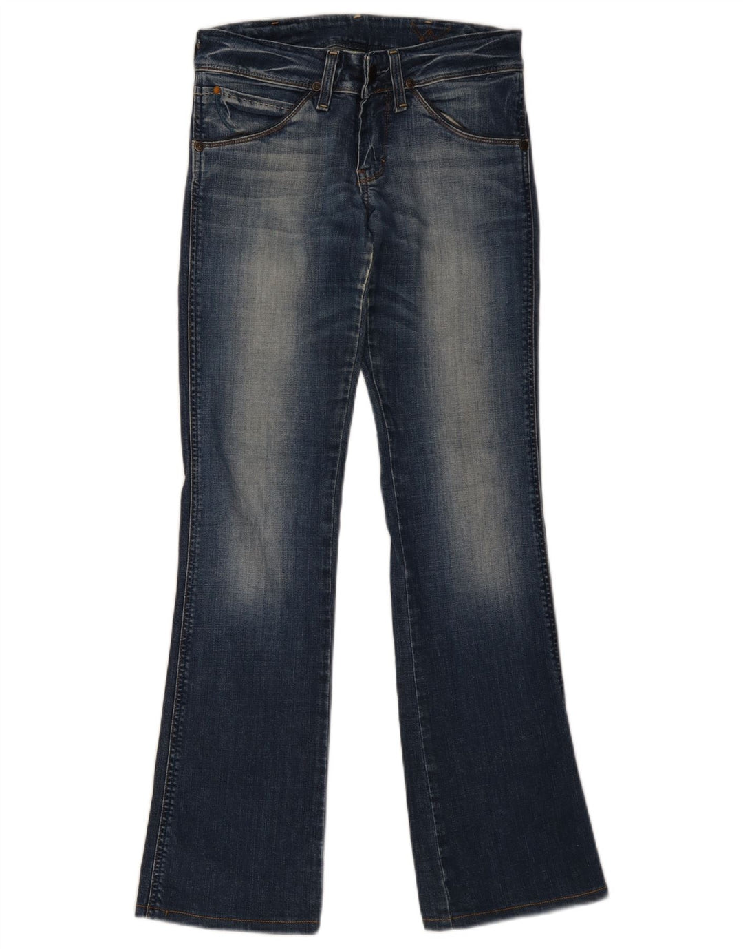 Calça jeans feminina WRANGLER Iris Bootcut W28 L34 algodão azul