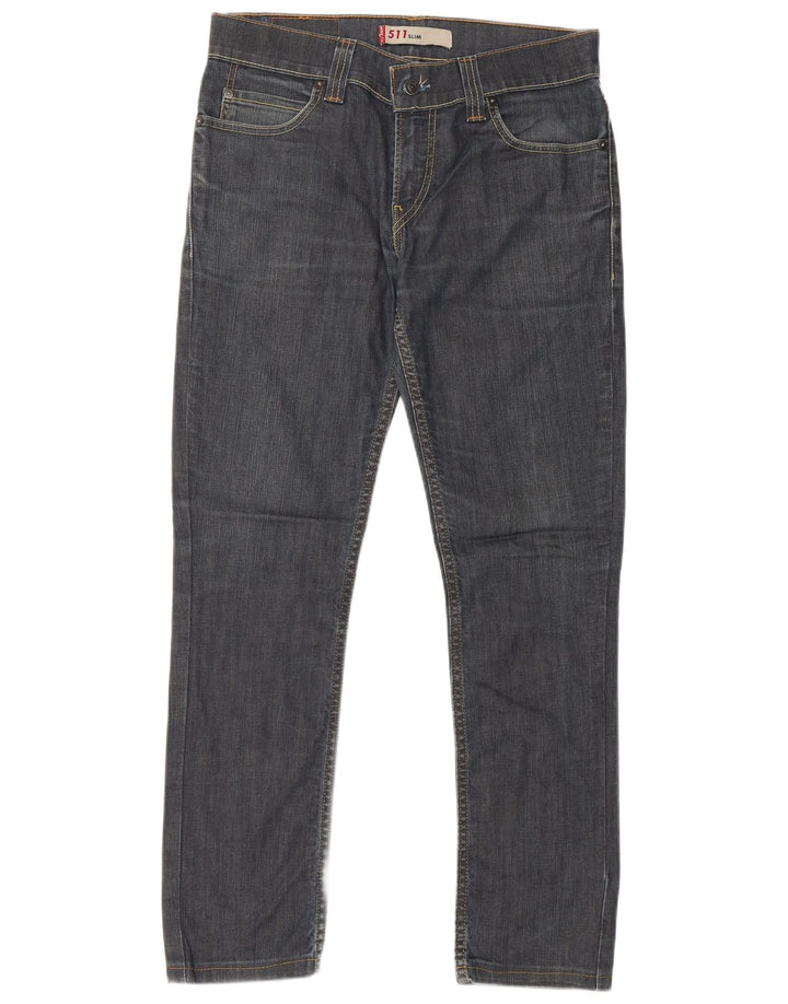 LEVI'S Masculino 511 Slim Jeans W33 L29 Azul Marinho