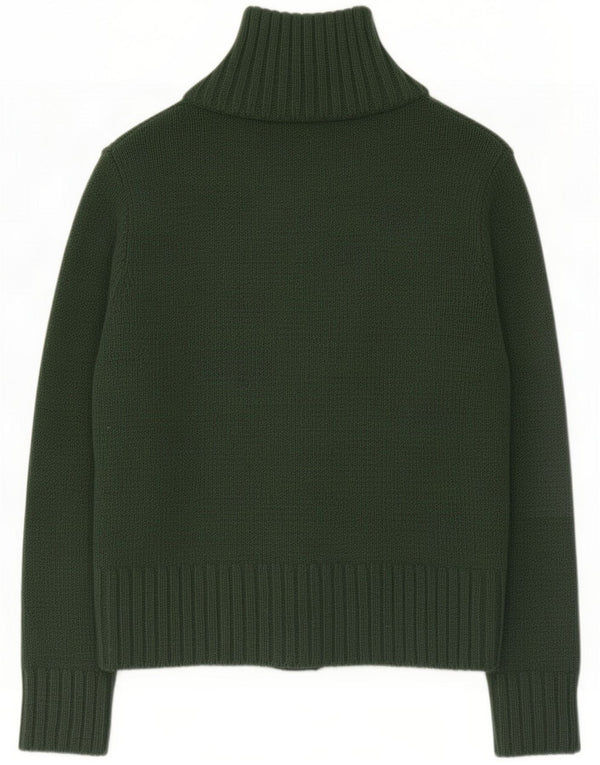Pierre Cardin Womens Oversized Cardigan Sweater IT 38 XS Acrílico Verde