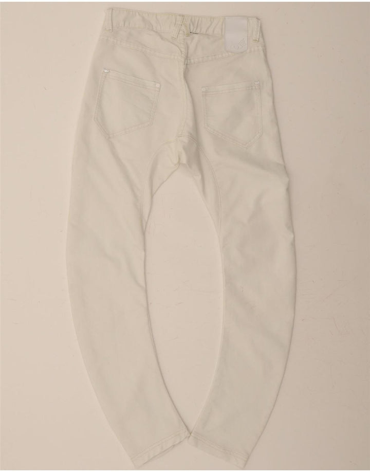 VINTAGE Mens Banana Slim Jeans W30 L30 White Cotton Vintage Vintage and Second-Hand Vintage from Messina Hembry 