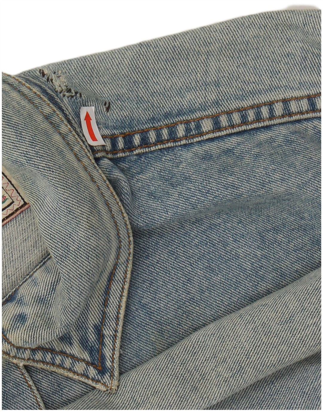 Jaqueta jeans feminina ONYX UK 14 algodão azul médio