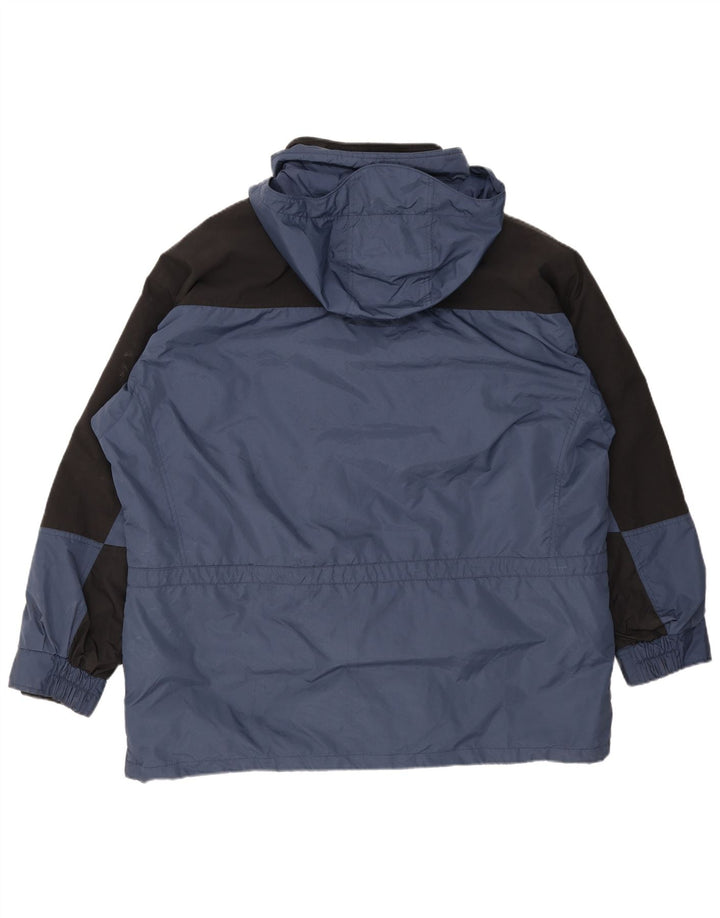 Jaqueta corta-vento masculina Columbia Interchange UK 42 XL azul colorblock
