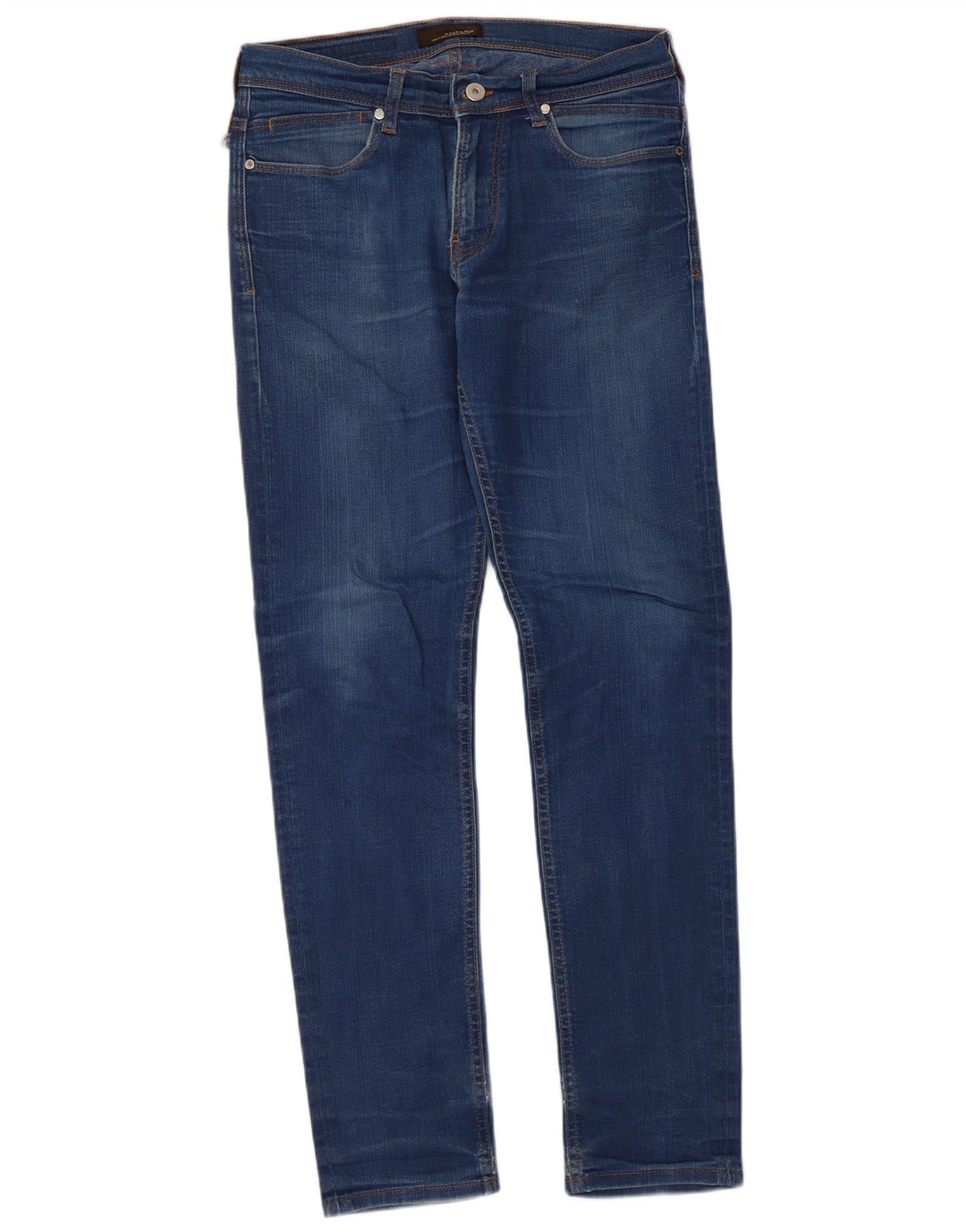 Zara Mens Slim Jeans EU 40 Médio W31 L31 Azul