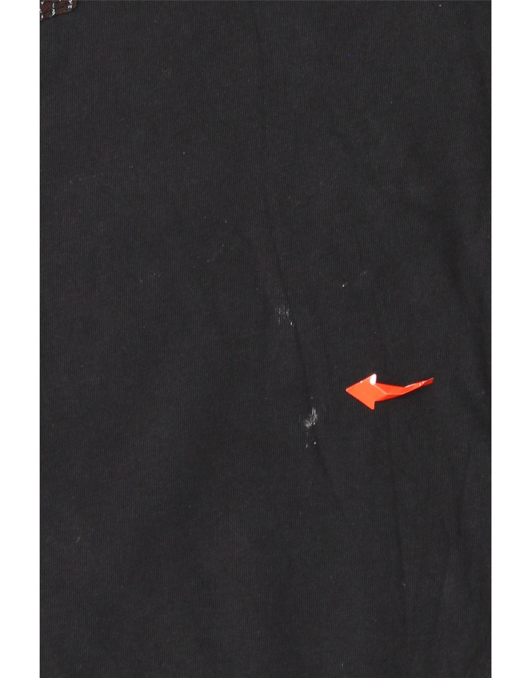 Camiseta feminina TRUSSARDI com estampa gráfica UK 16 grande algodão preto