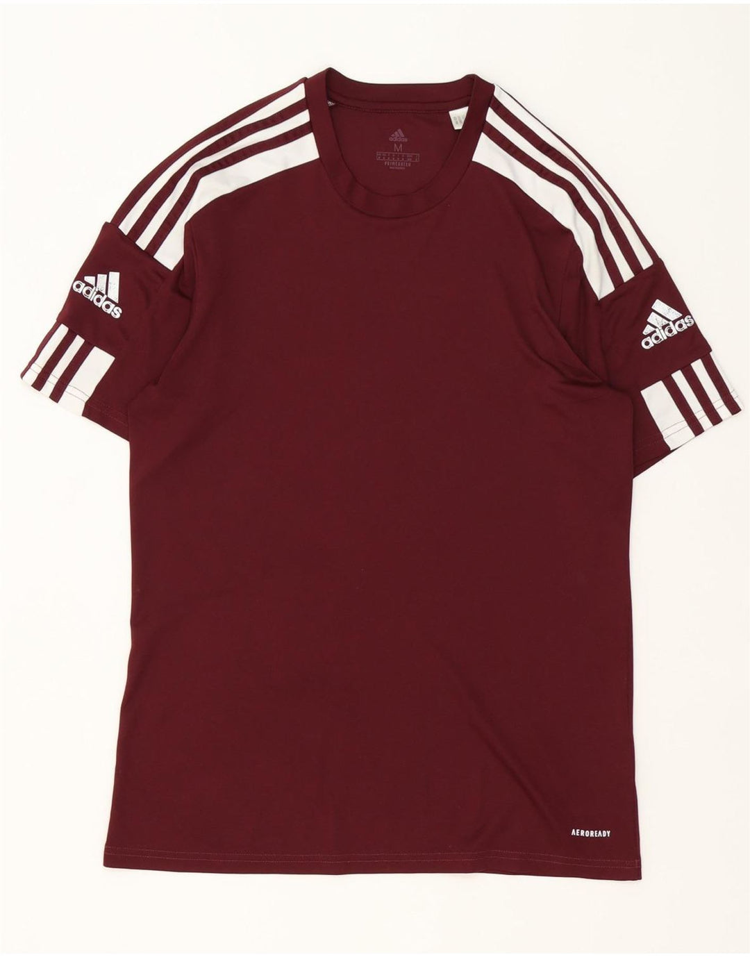 Camiseta Adidas Masculina Aeroready Top Médio Poliéster Borgonha