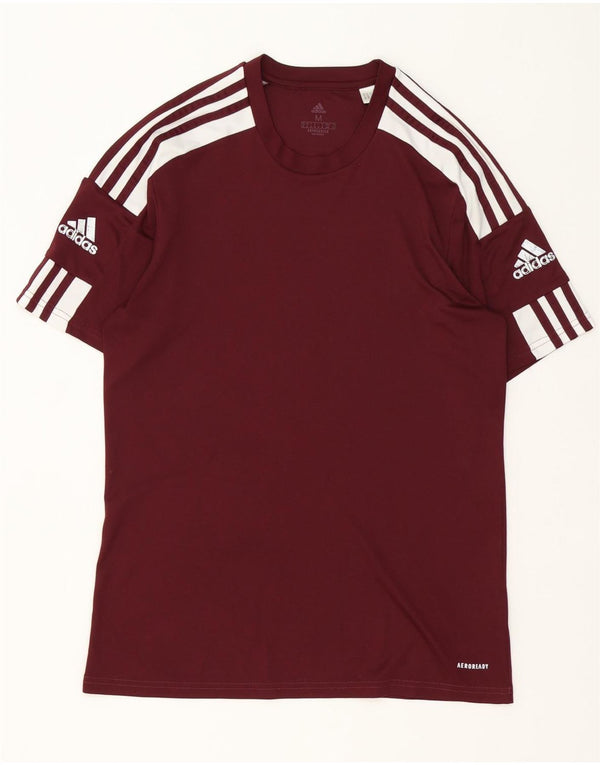 Camiseta Adidas Masculina Aeroready Top Médio Poliéster Borgonha