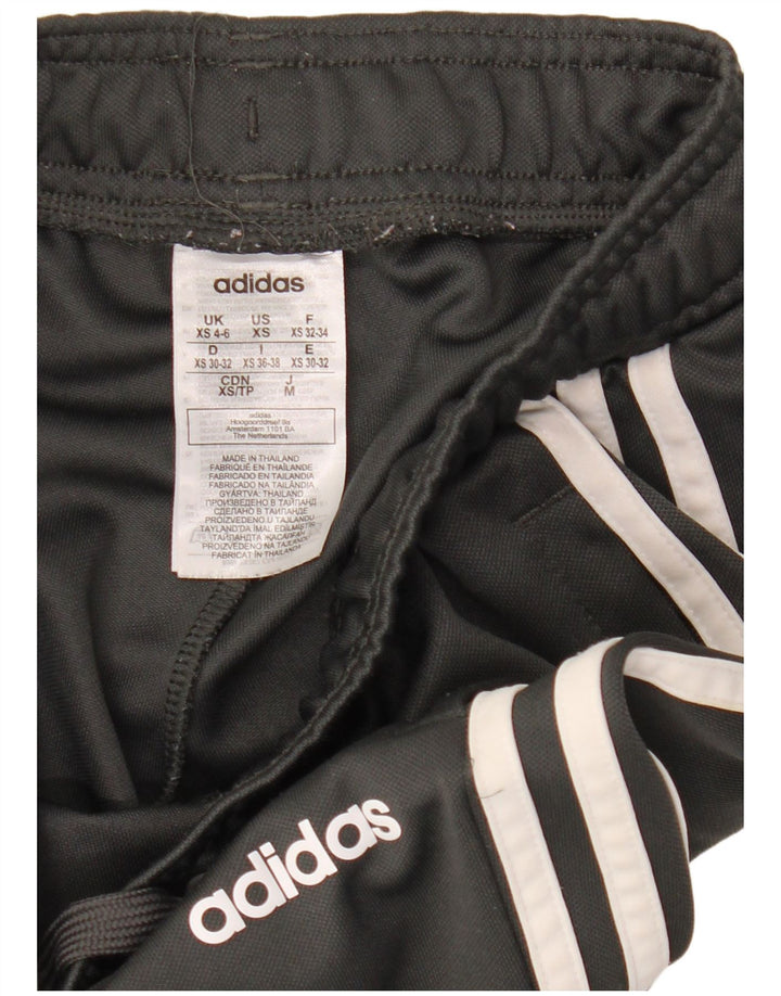 Calça Adidas Climalite Feminina UK 4/6 XS Cinza Poliéster