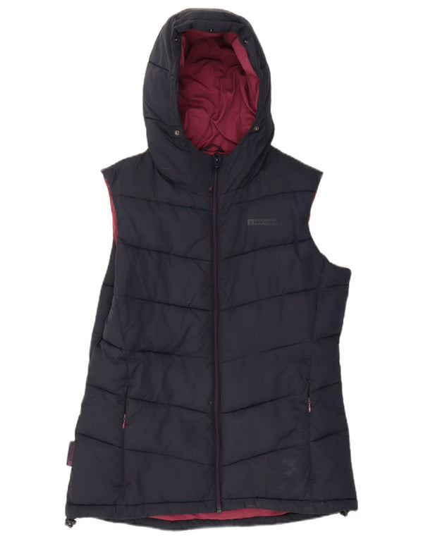 Mountain Warehouse Womens acolchoado Gilet UK 12 poliéster azul marinho médio