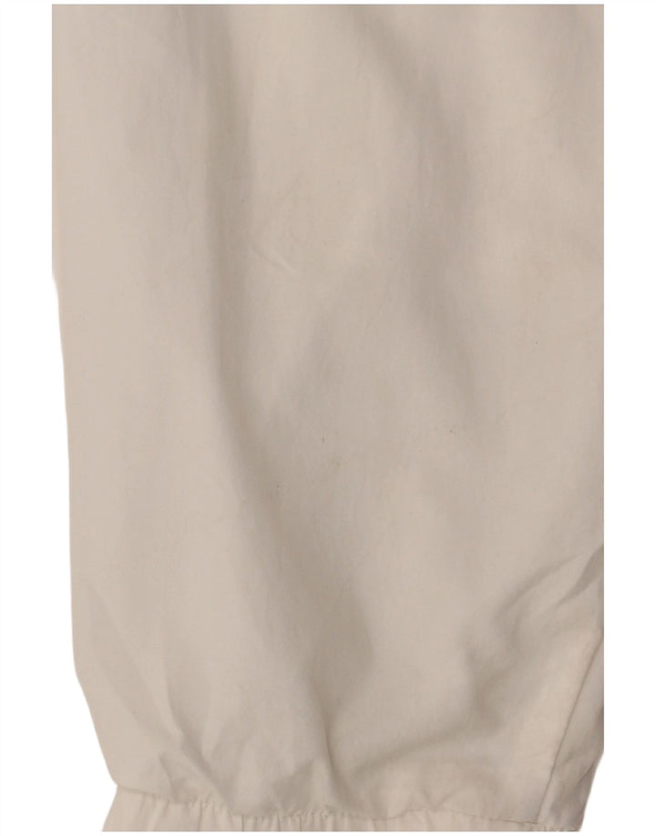 ELLESSE Jaqueta masculina de agasalho XL branco geométrico