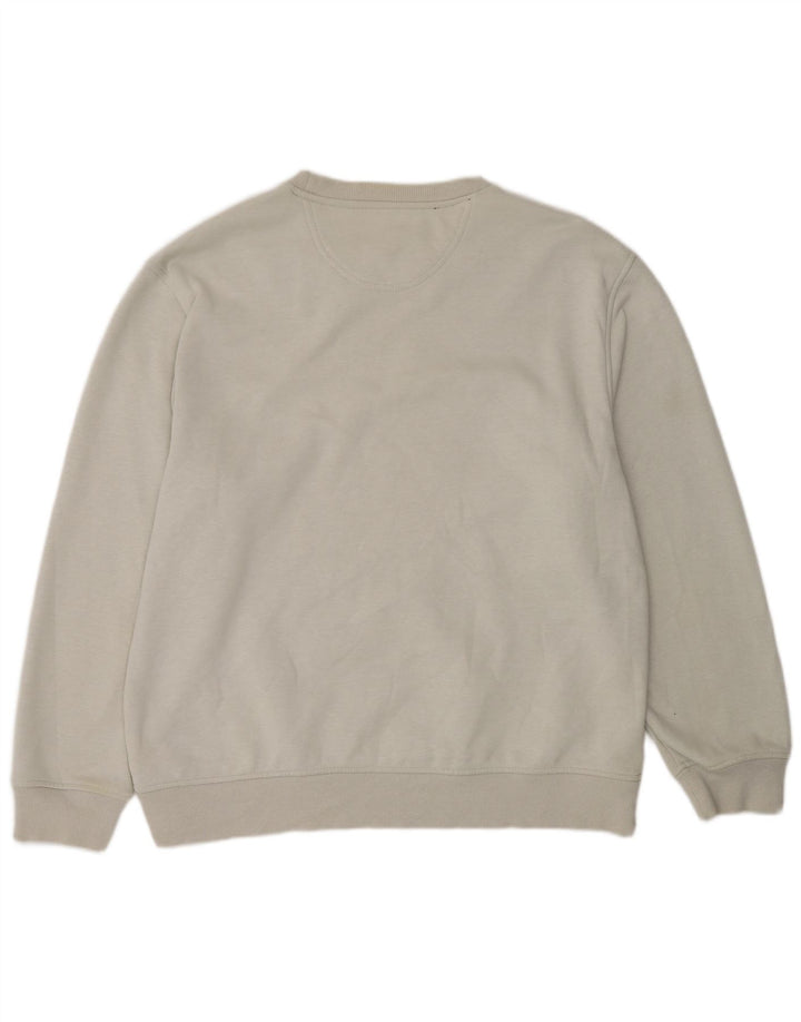 IZOD moletom masculino jumper grande poliéster cinza
