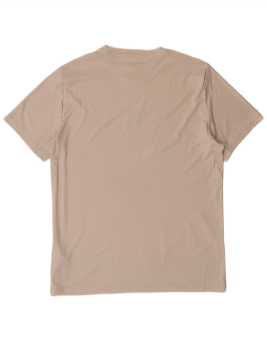 Camiseta masculina CALVIN KLEIN poliéster bege médio