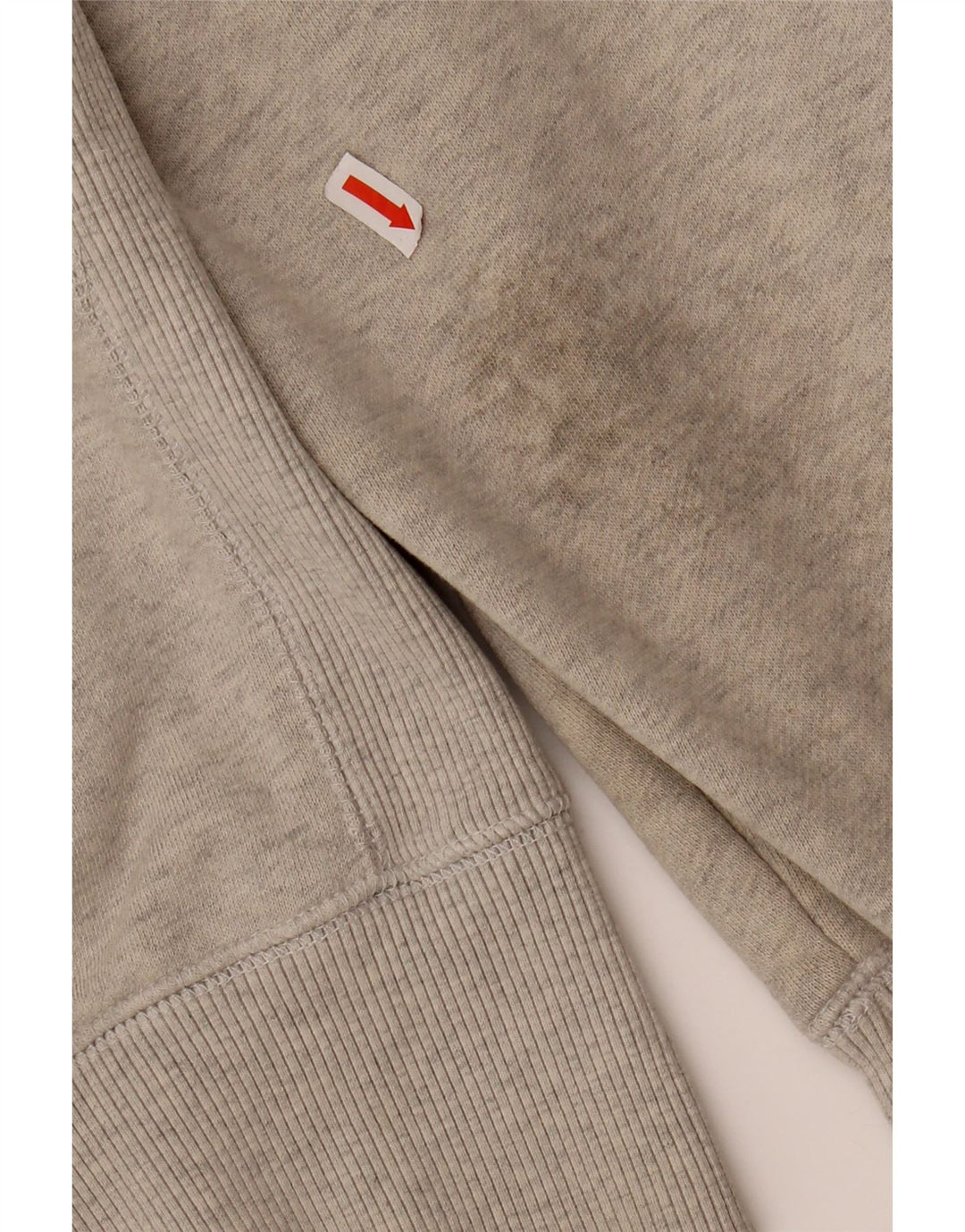 Suéter masculino SUPERDRY com capuz e zíper gráfico XL cinza algodão