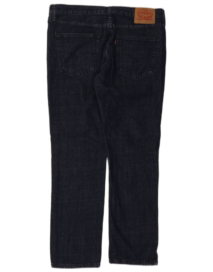 Levi's Masculino 511 Slim Jeans W36 L30 Azul Marinho Algodão
