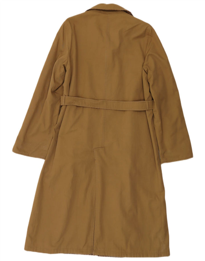 Casaco impermeável reversível feminino Salco UK 14 poliéster cáqui médio