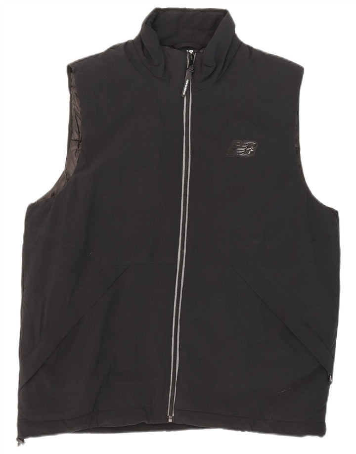 Colete masculino New Balance UK 38 poliéster preto médio