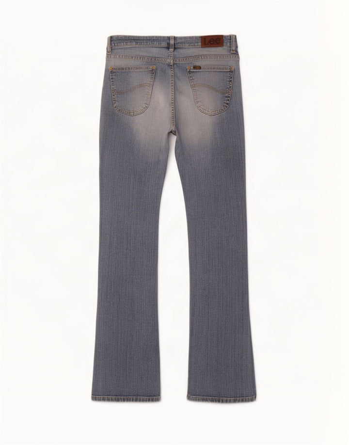 Lee Womens Cameron Bootcut Jeans W28 L33 Azul Algodão