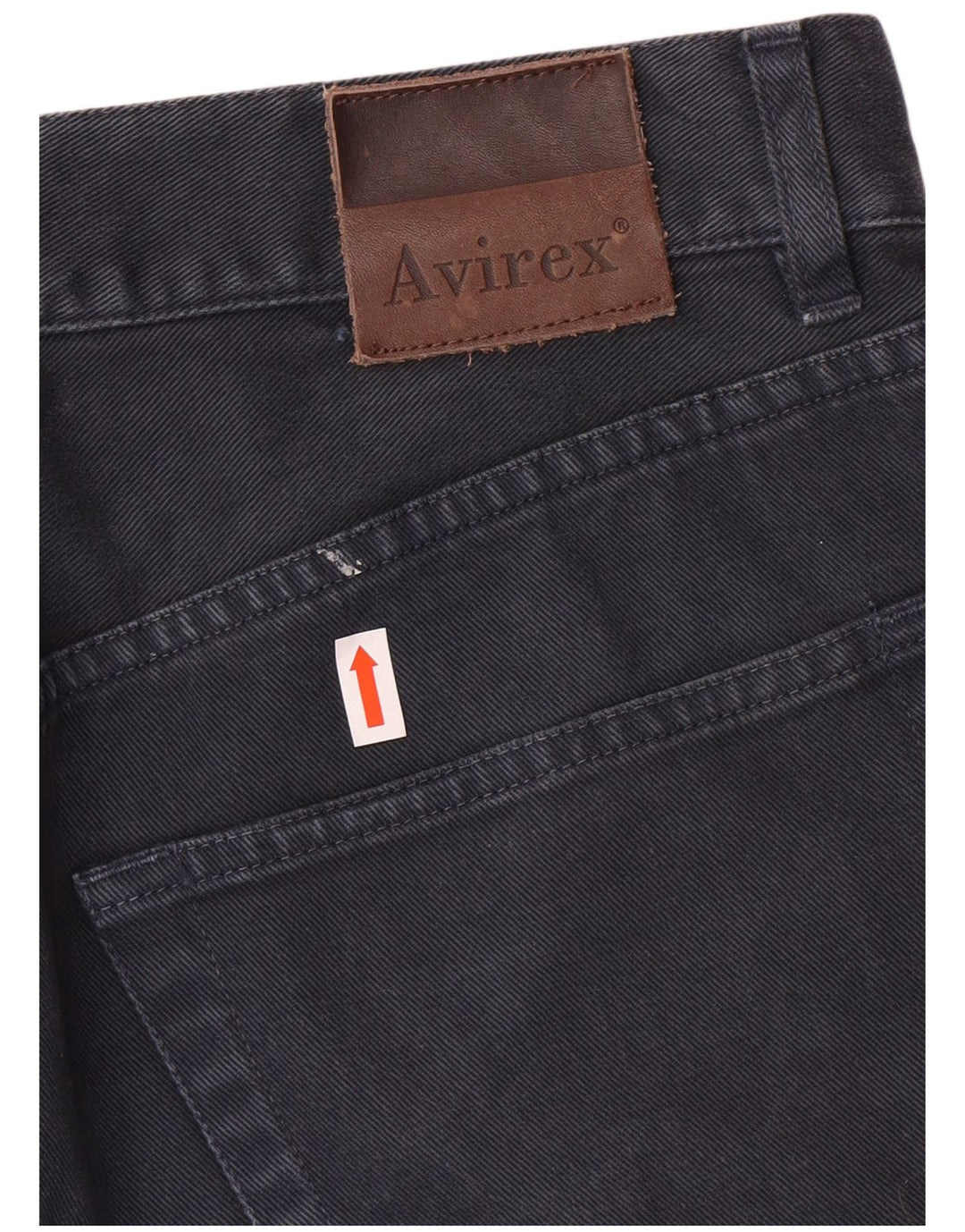 AVIREX Jeans retos masculinos W30 L29 algodão azul marinho