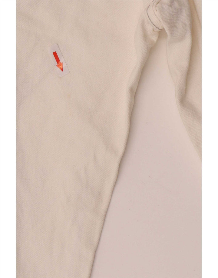Calça jeans feminina Levi's 511 Slim W33 L34 algodão branco