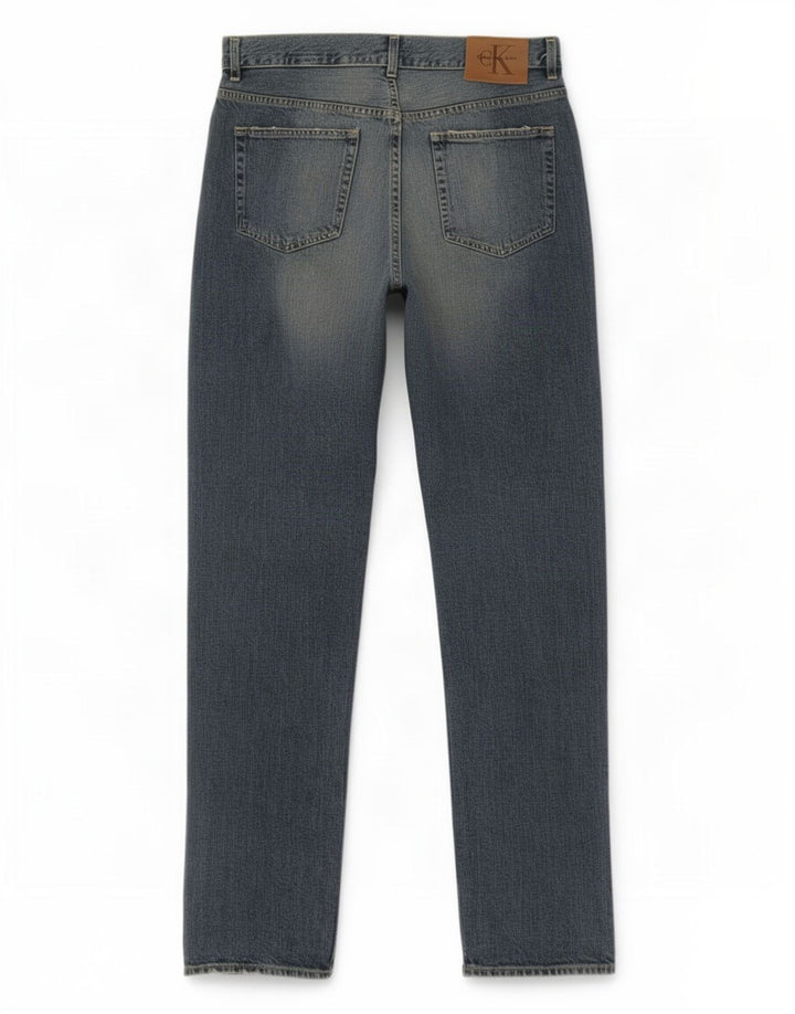 Calça jeans reta masculina Calvin Klein W32 L33 azul